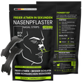 DIVNO Nasenpflaster (90 Stück) – Sofort freier atmen, weniger schnarchen – Nasenstrips für besseren Schlaf & mehr Sauerstoff – Extra starker Halt bis zu 8h – Für Sport & Nacht